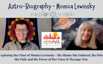 Monica Lewinsky – Astrology of the Natal Chart: Astro-biography with AstroPath